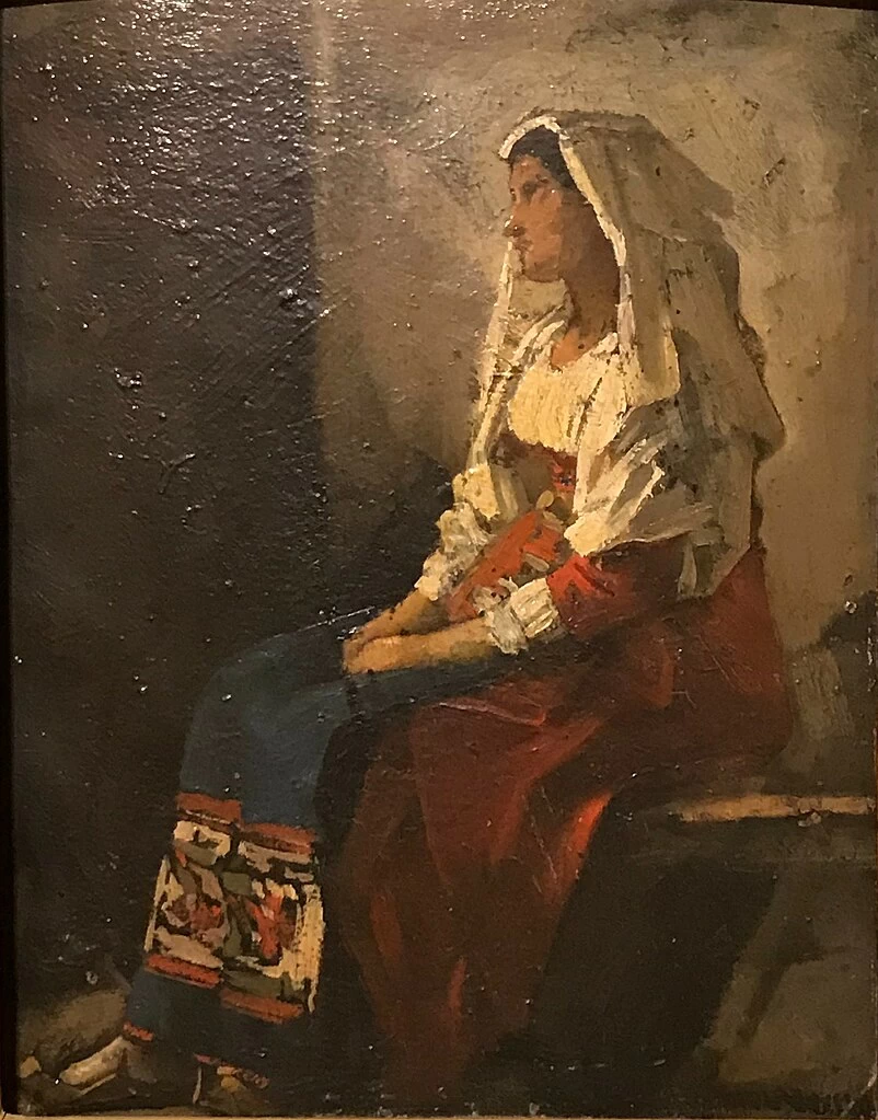 Contadina italiana - Musée des Beaux, Arts de Mulhouse
